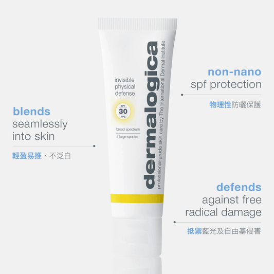 invisible physical defense mineral sunscreen spf30