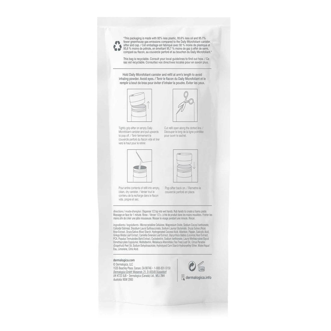 daily microfoliant exfoliator refill - Dermalogica Hong Kong