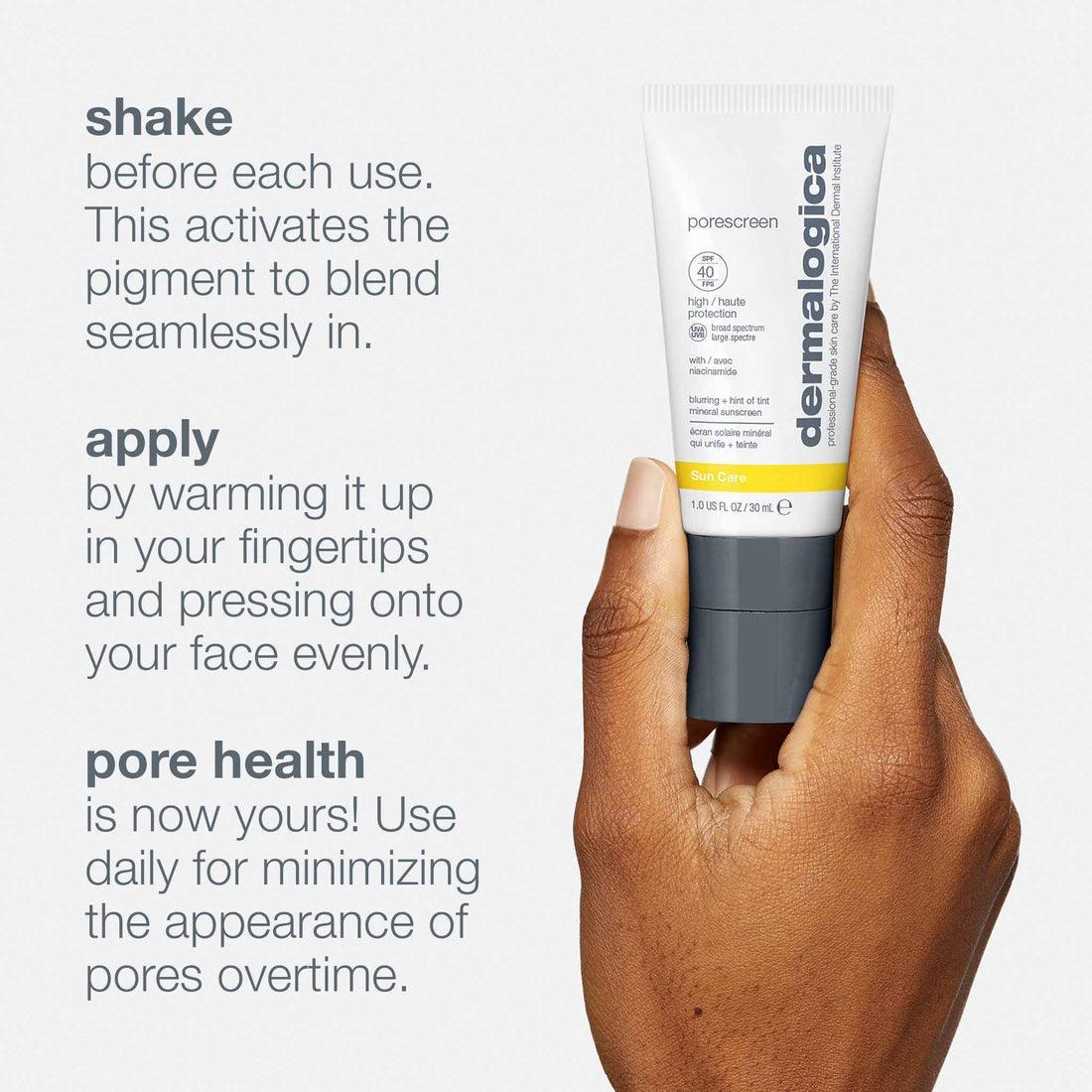 porescreen mineral sunscreen spf40 - Dermalogica Hong Kong