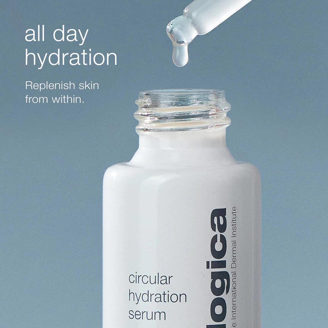 circular hydration serum with hyaluronic acid travel size