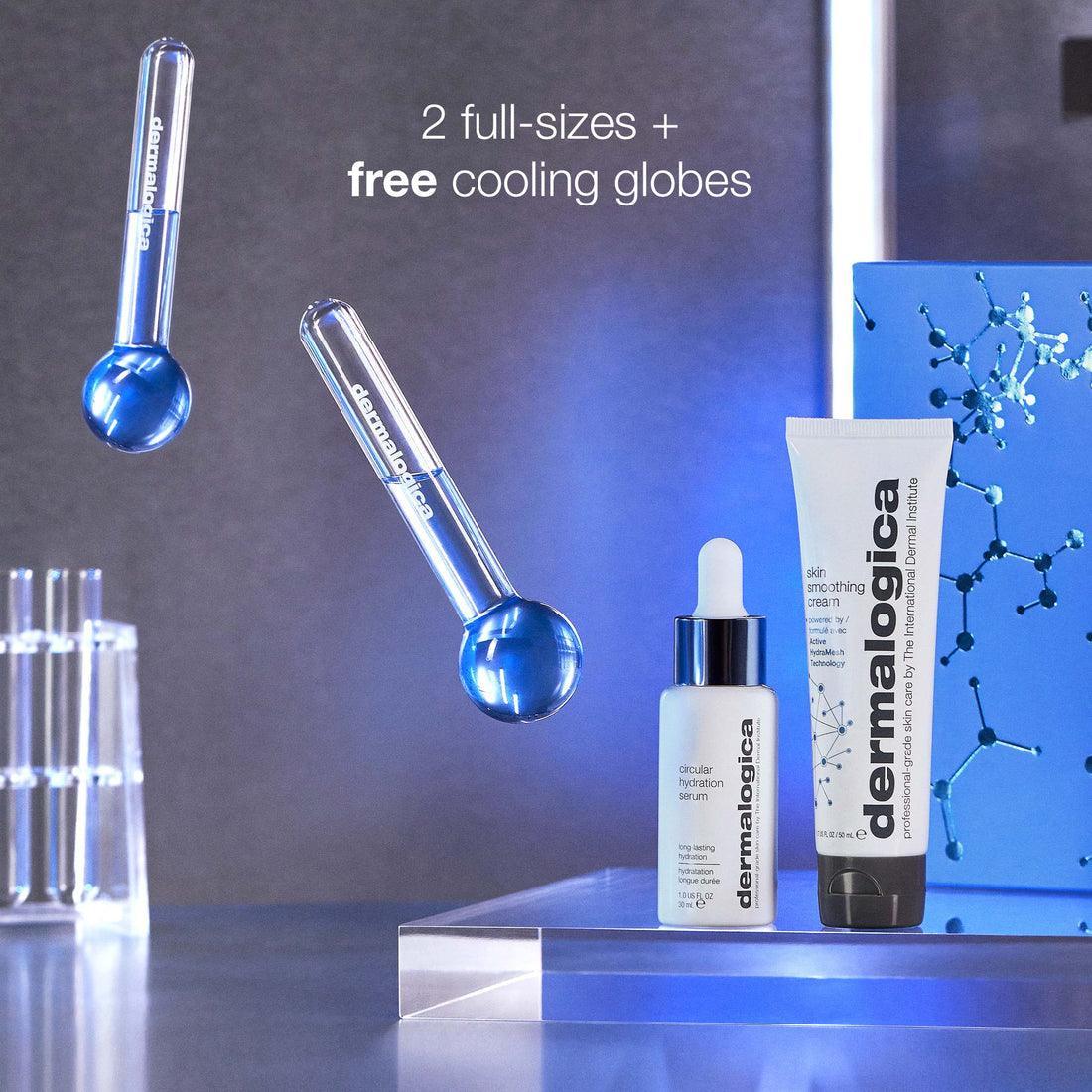 supple skin set (2 full size + 1 set of cooling globes) - Dermalogica Hong Kong